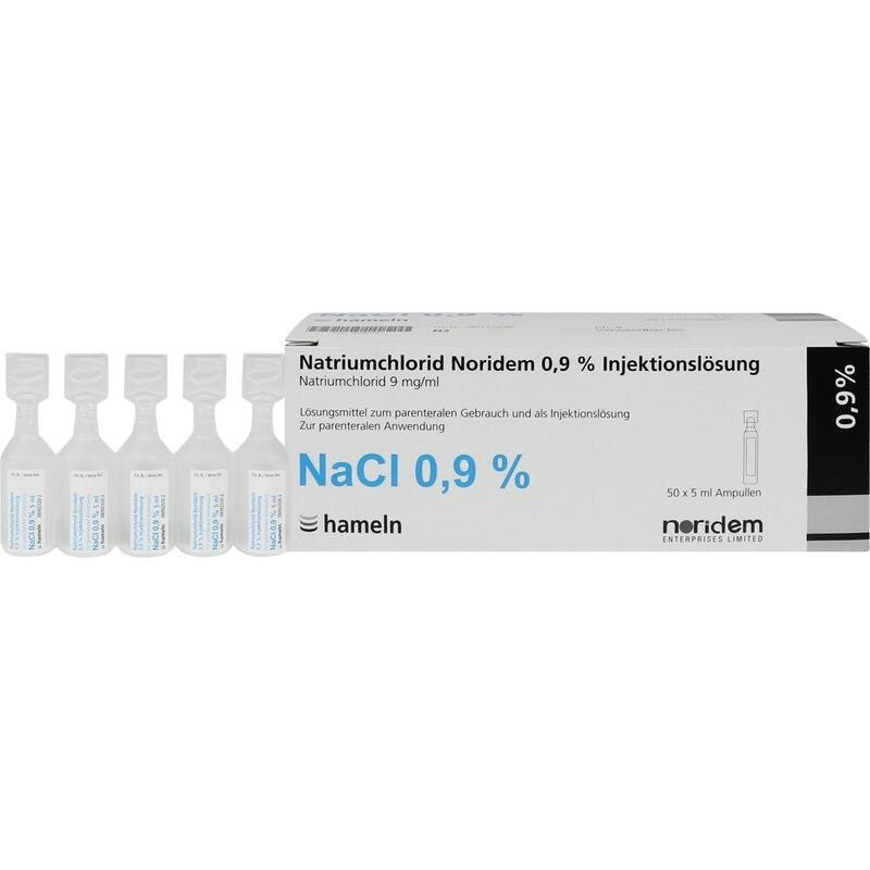 NATRIUMCHLORID Noridem 0,9% Inj.-Lösung Amp.