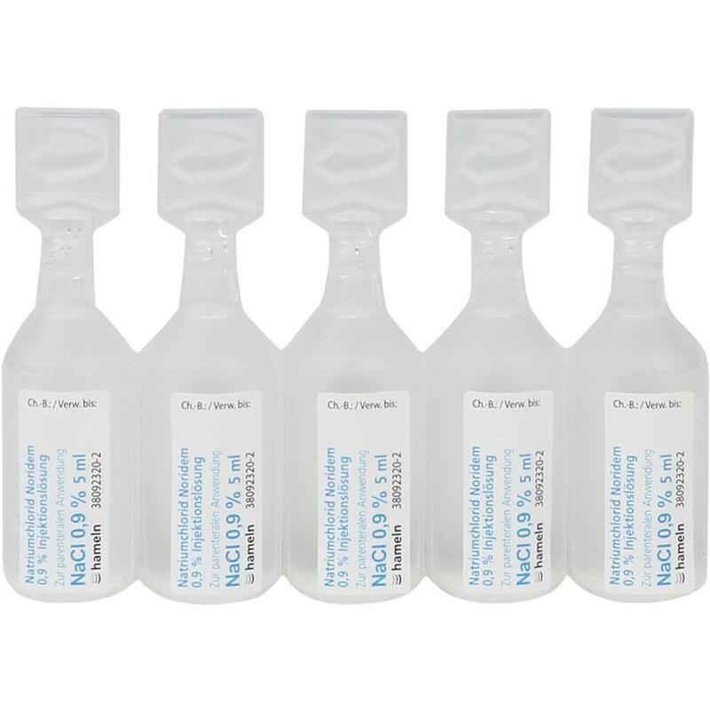 NATRIUMCHLORID Noridem 0,9% Inj.-Lösung Amp.