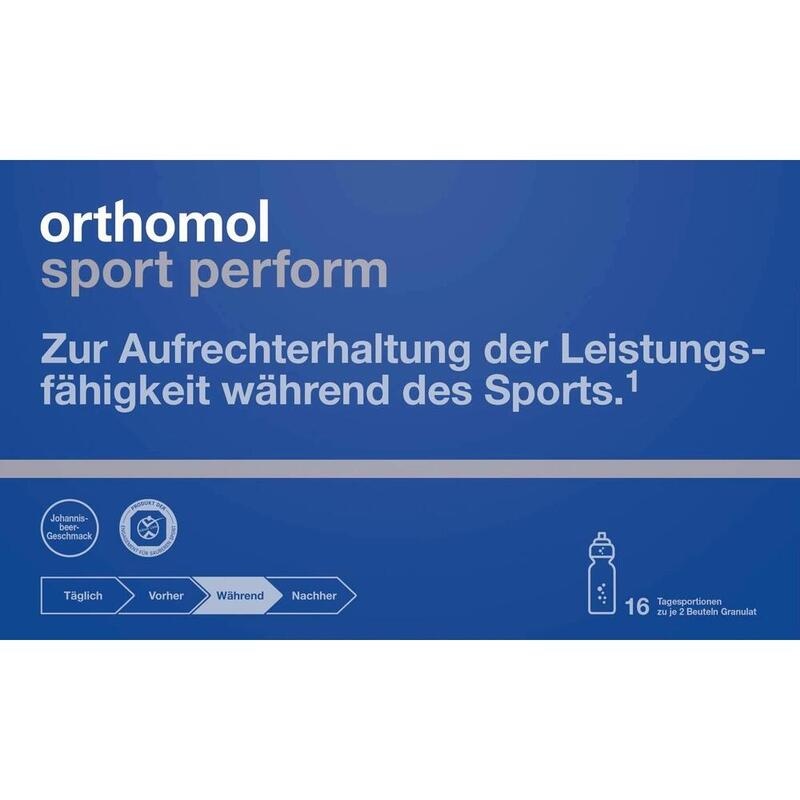 ORTHOMOL Sport perform Granulat