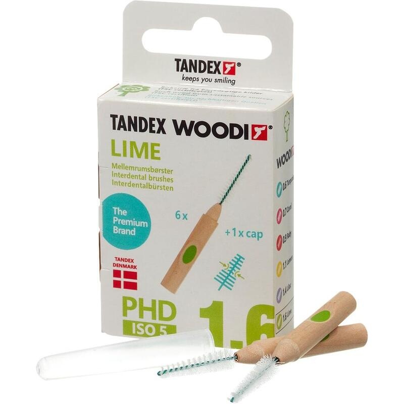 TANDEX WOODI Interdentalb.PHD 1.6/ISO 5 lime
