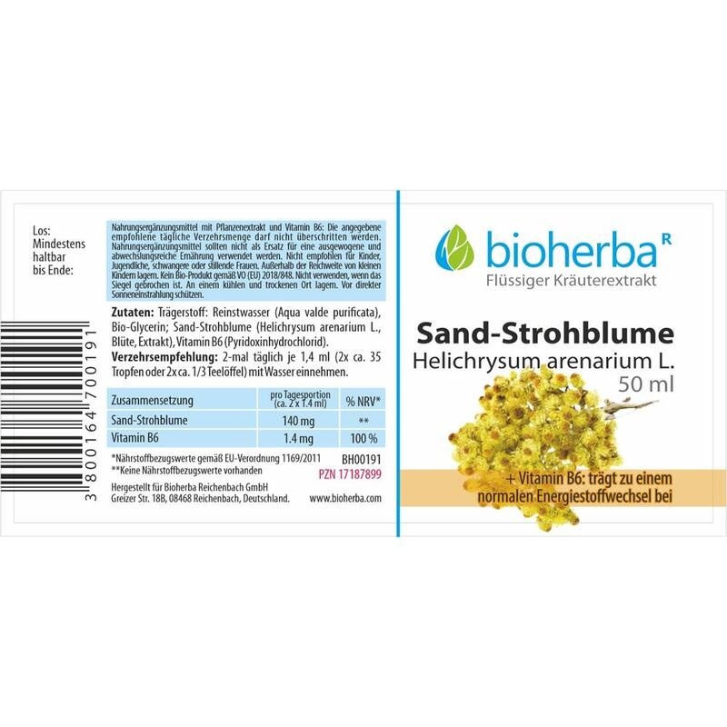 SAND-STROHBLUME Tinktur