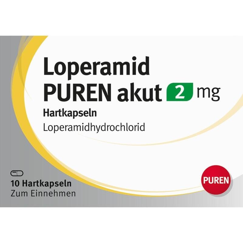 LOPERAMID PUREN akut 2 mg Hartkapseln