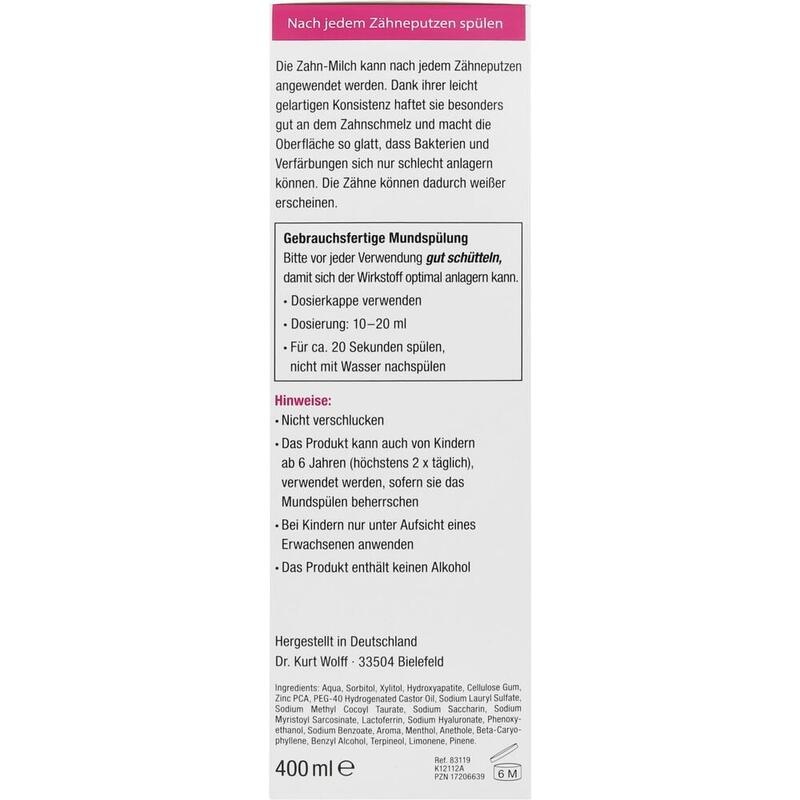 BIONIQ Repair Zahn-Milch Mundspülung