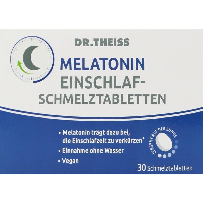 DR.THEISS Melatonin Einschlaf-Schmelztabletten