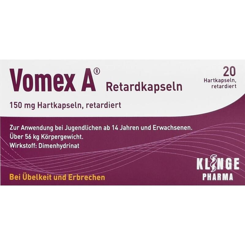 VOMEX A Retardkapseln