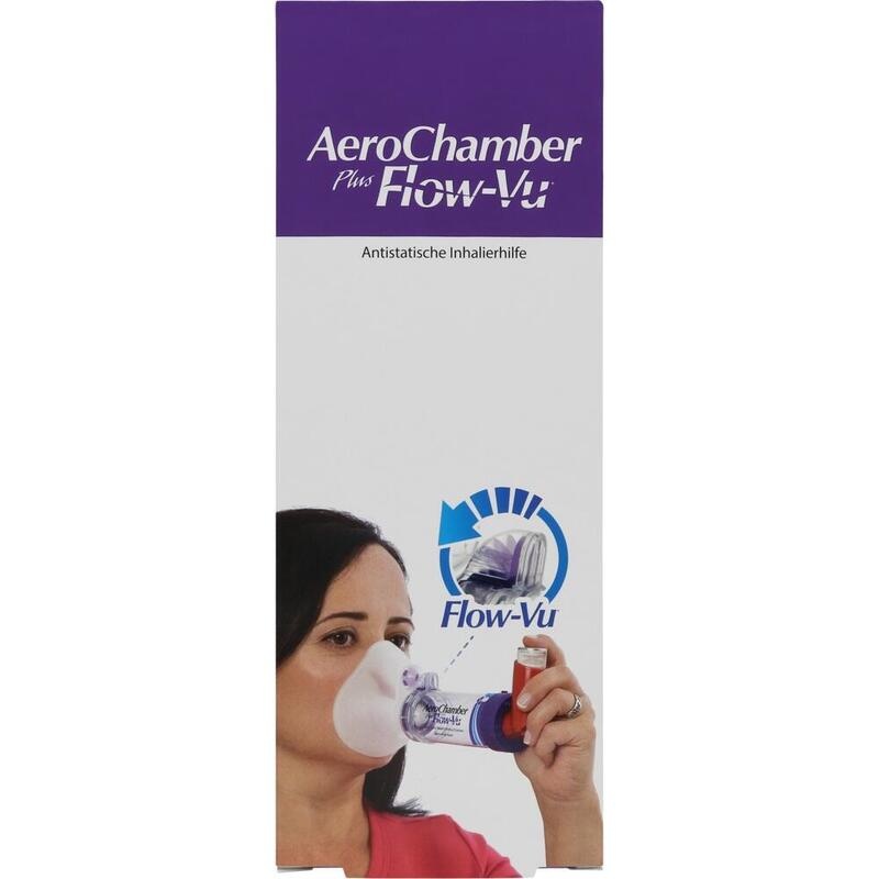 AEROCHAMBER m.kl.Maske f.Erw.u.Kdr.ab 5 Jahre lila