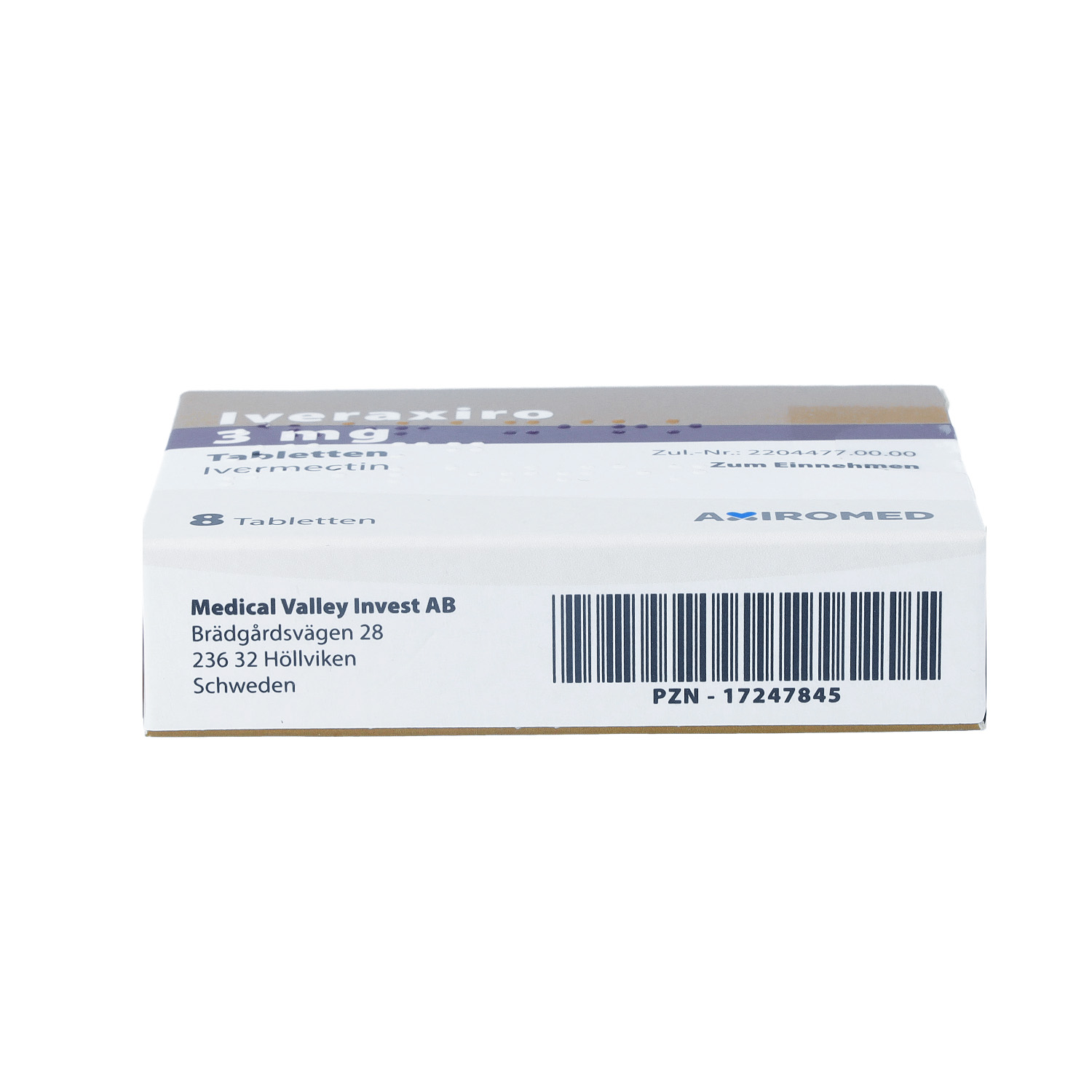IVERAXIRO 3 mg Tabletten