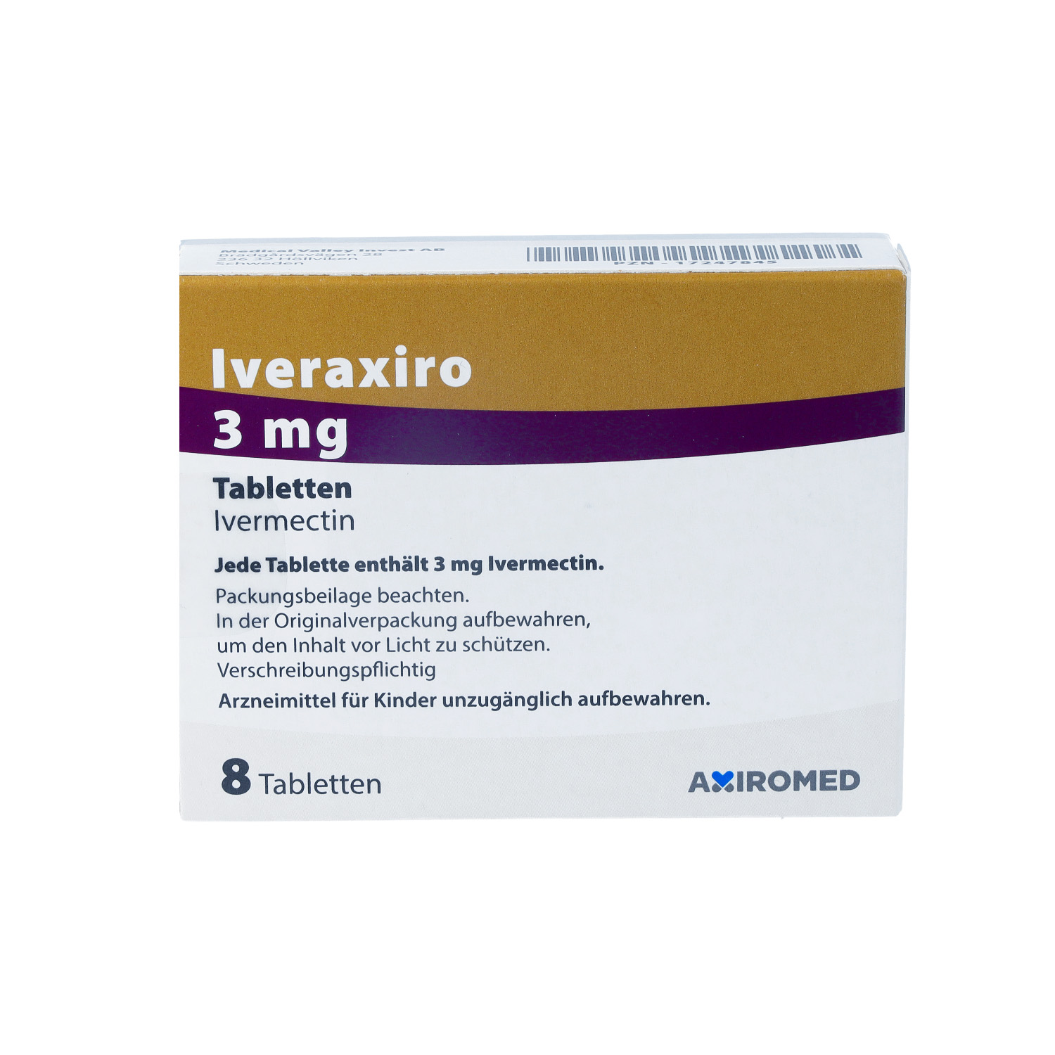 IVERAXIRO 3 mg Tabletten