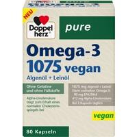 DOPPELHERZ Omega-3 1075 vegan pure Kapseln