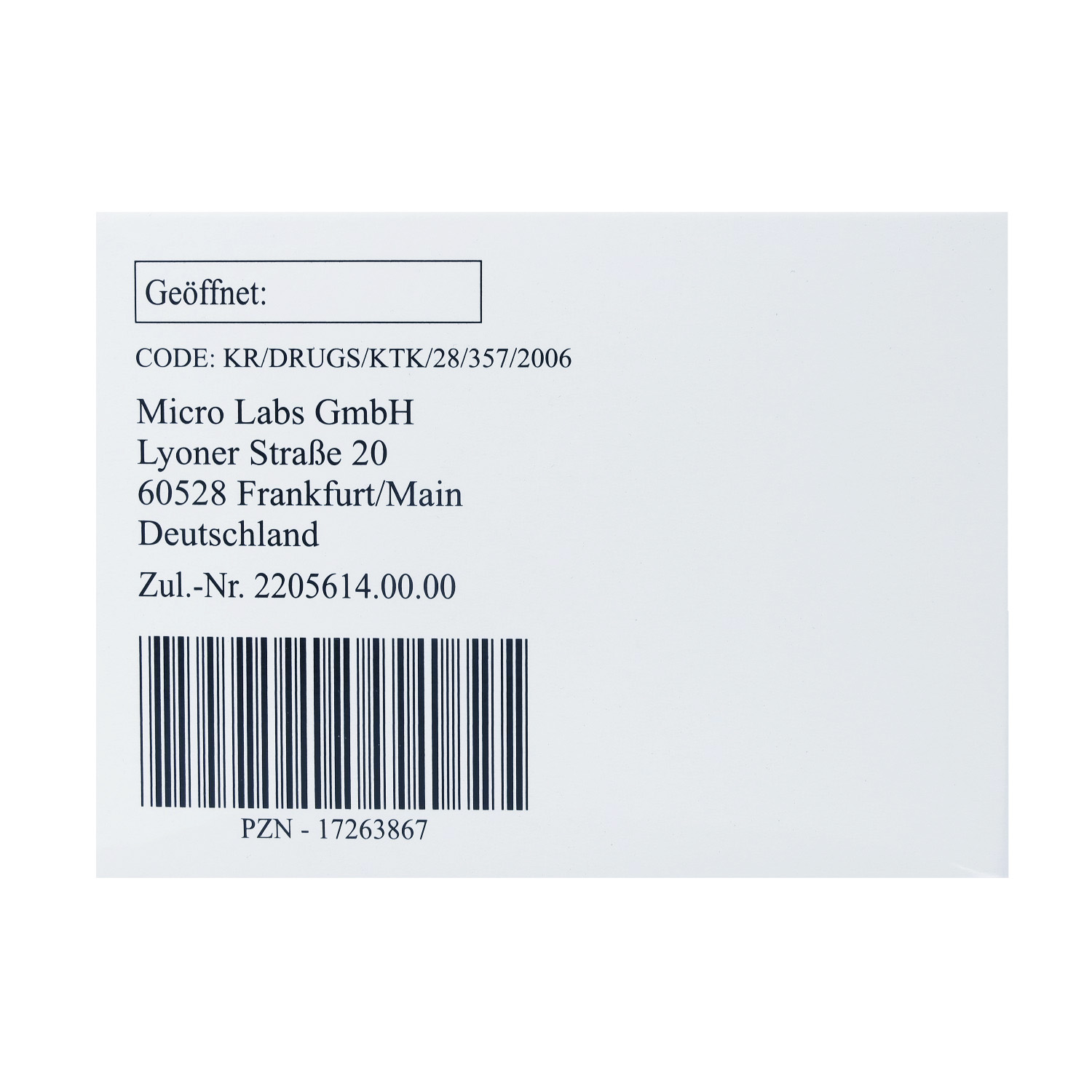 DORZOLAMID Micro Labs 20 mg/ml ATR Lösung im EDB