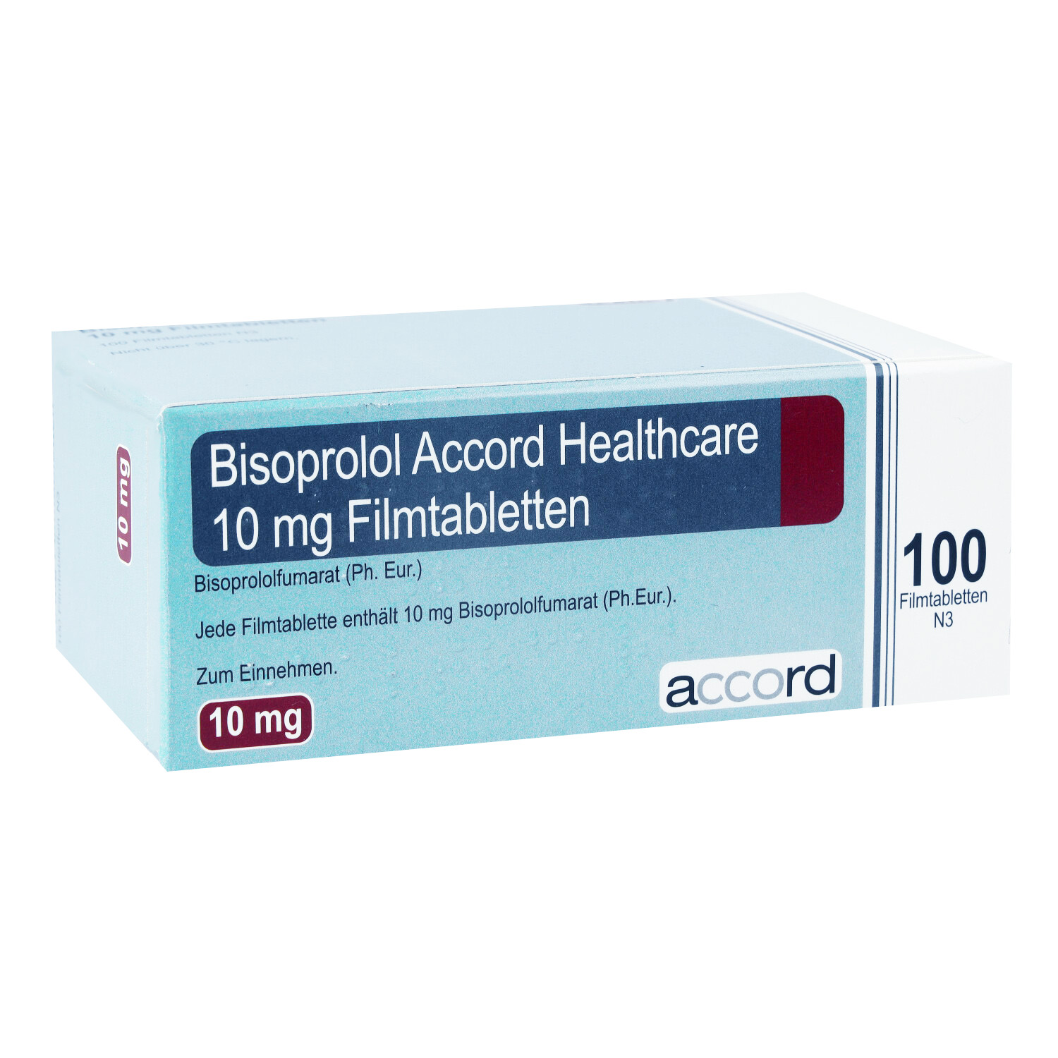 BISOPROLOL Accord Healthcare 10 mg Filmtabletten