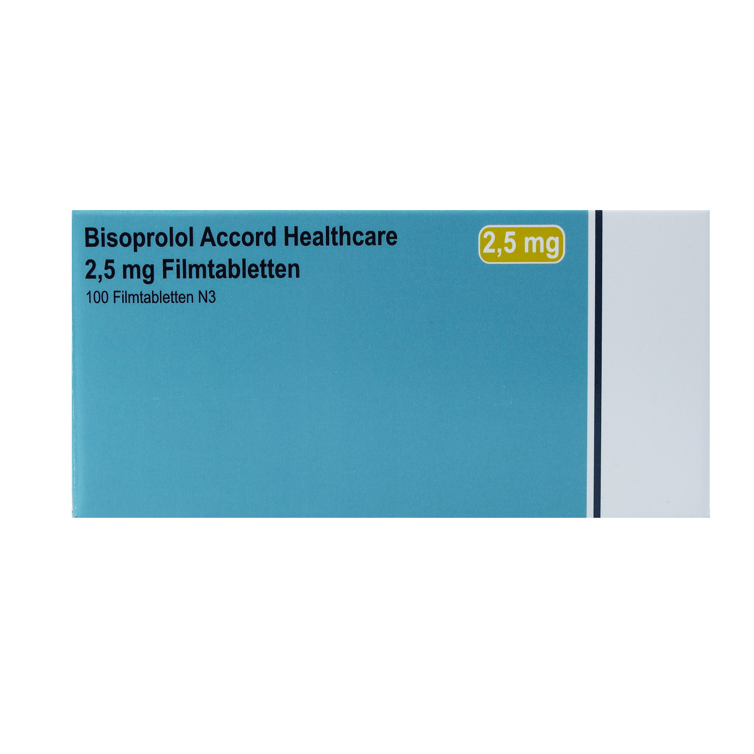 BISOPROLOL Accord Healthcare 2,5 mg Filmtabletten