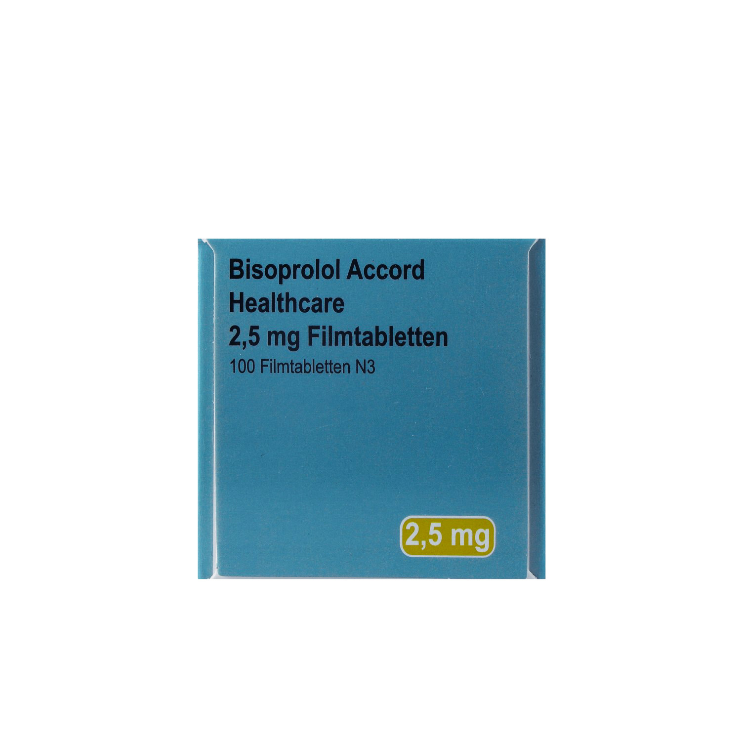 BISOPROLOL Accord Healthcare 2,5 mg Filmtabletten