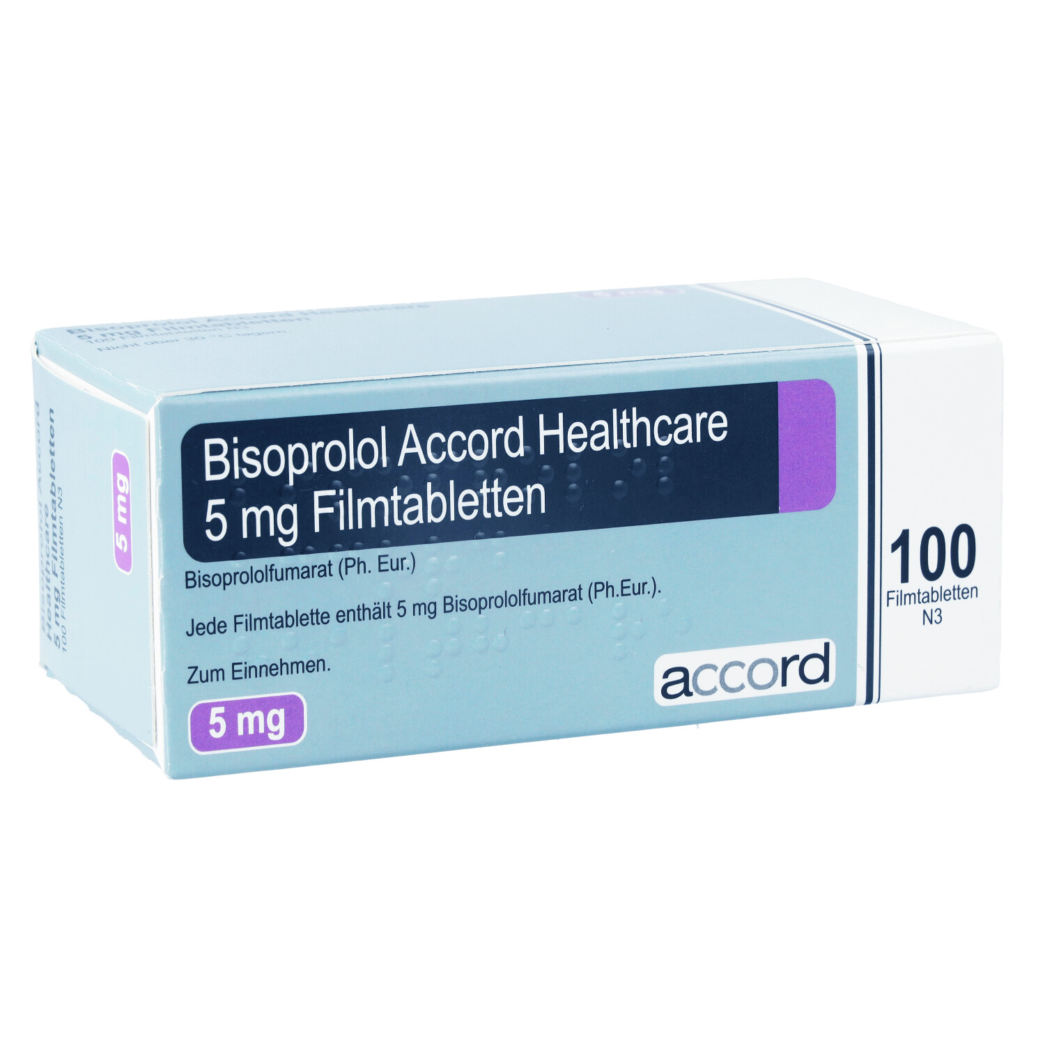 BISOPROLOL Accord Healthcare 5 mg Filmtabletten