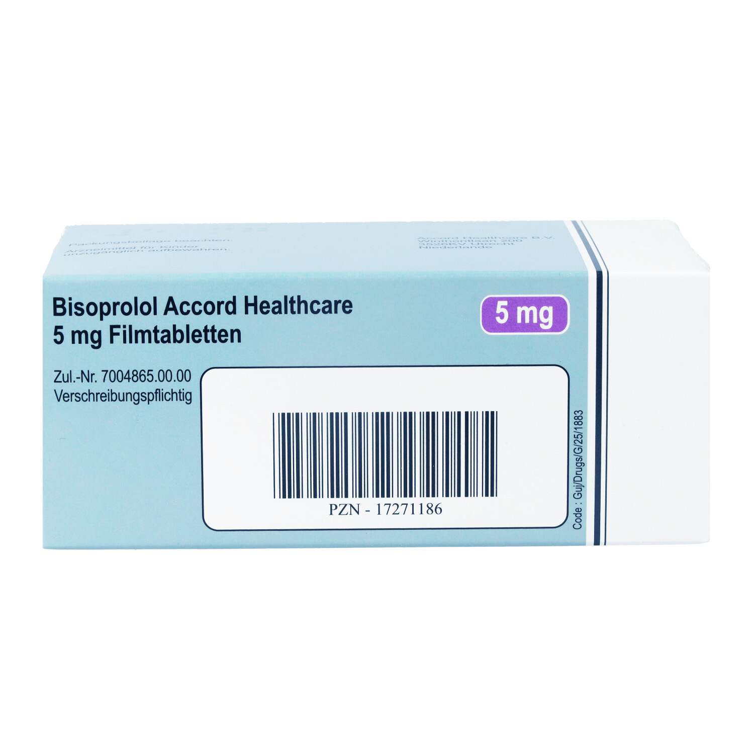 BISOPROLOL Accord Healthcare 5 mg Filmtabletten