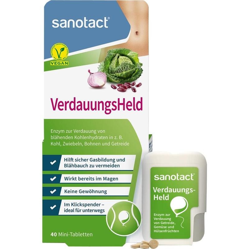 SANOTACT VerdauungsHeld Mini-Tabletten