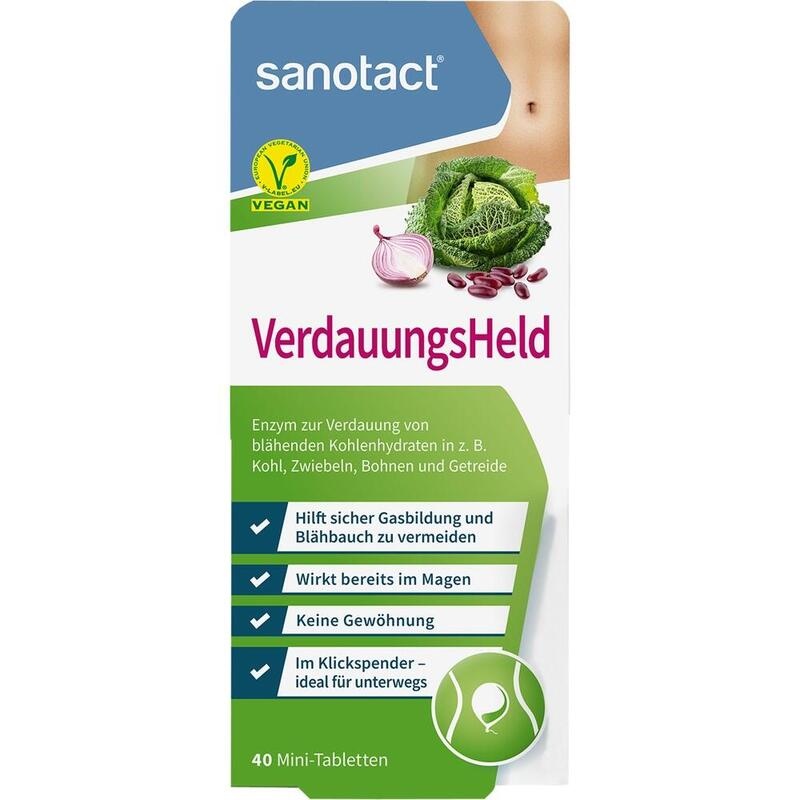 SANOTACT VerdauungsHeld Mini-Tabletten