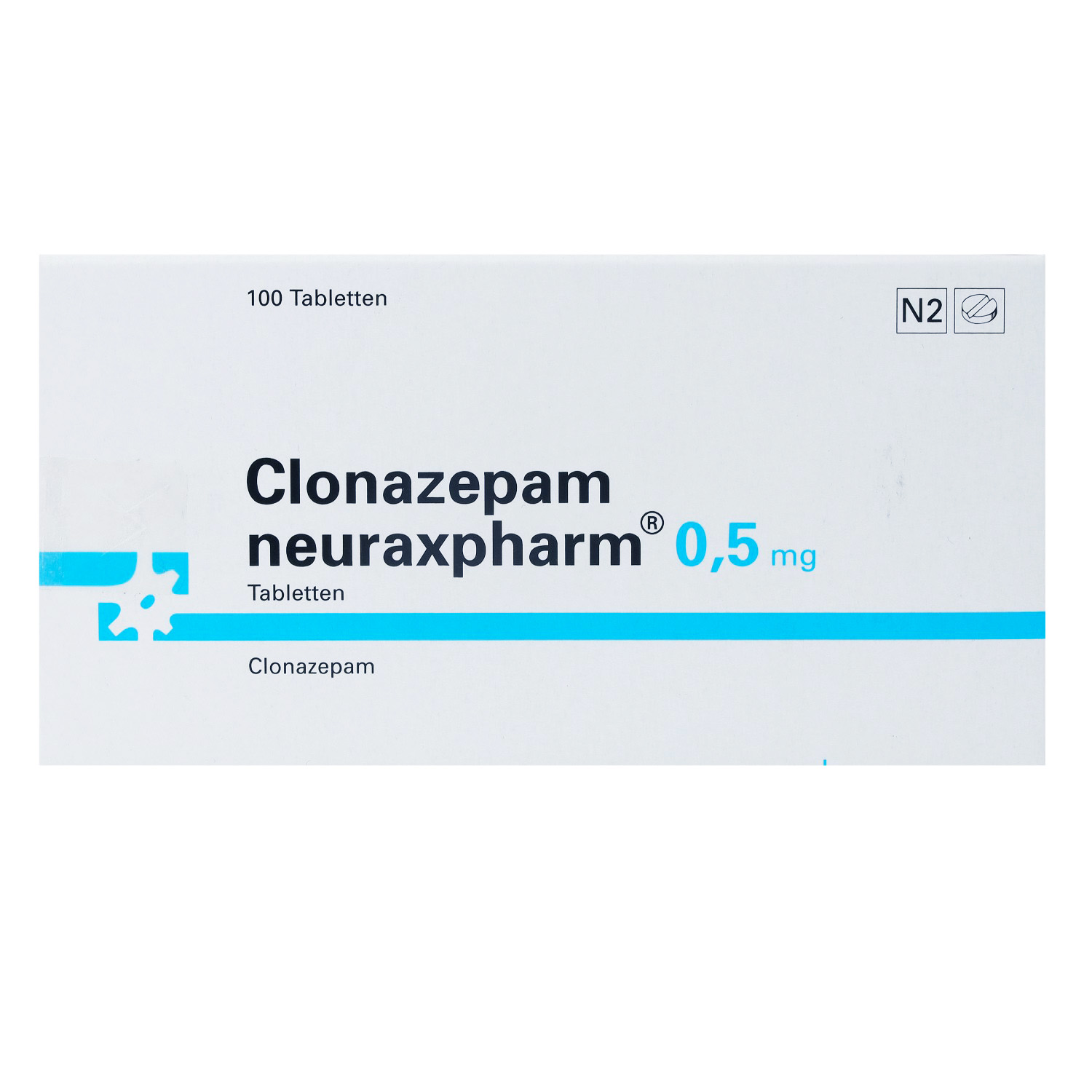 CLONAZEPAM neuraxpharm 0,5 mg Tabletten