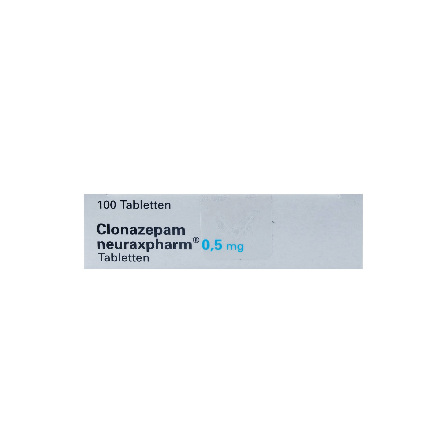 CLONAZEPAM neuraxpharm 0,5 mg Tabletten
