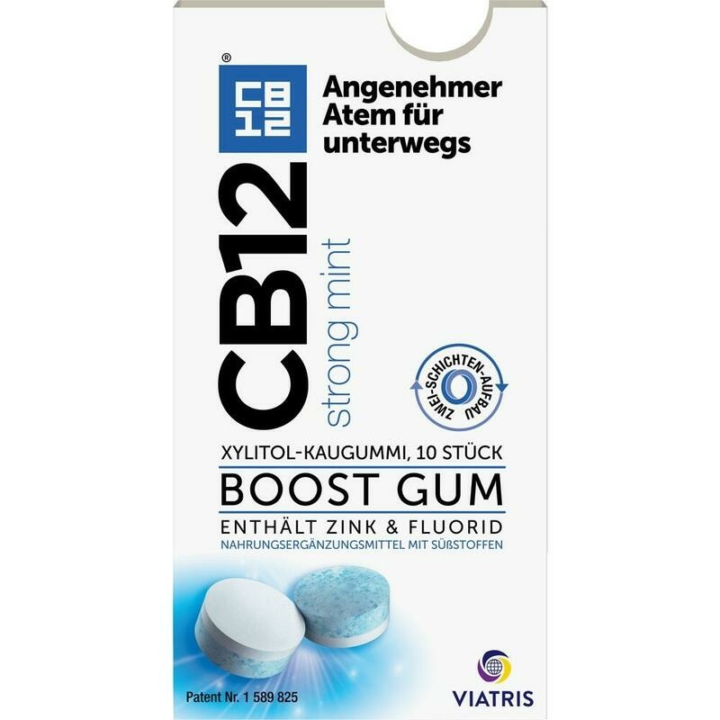 CB12 boost strong mint Kaugummi