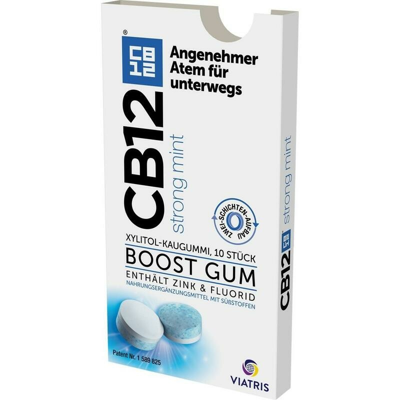 CB12 boost strong mint Kaugummi