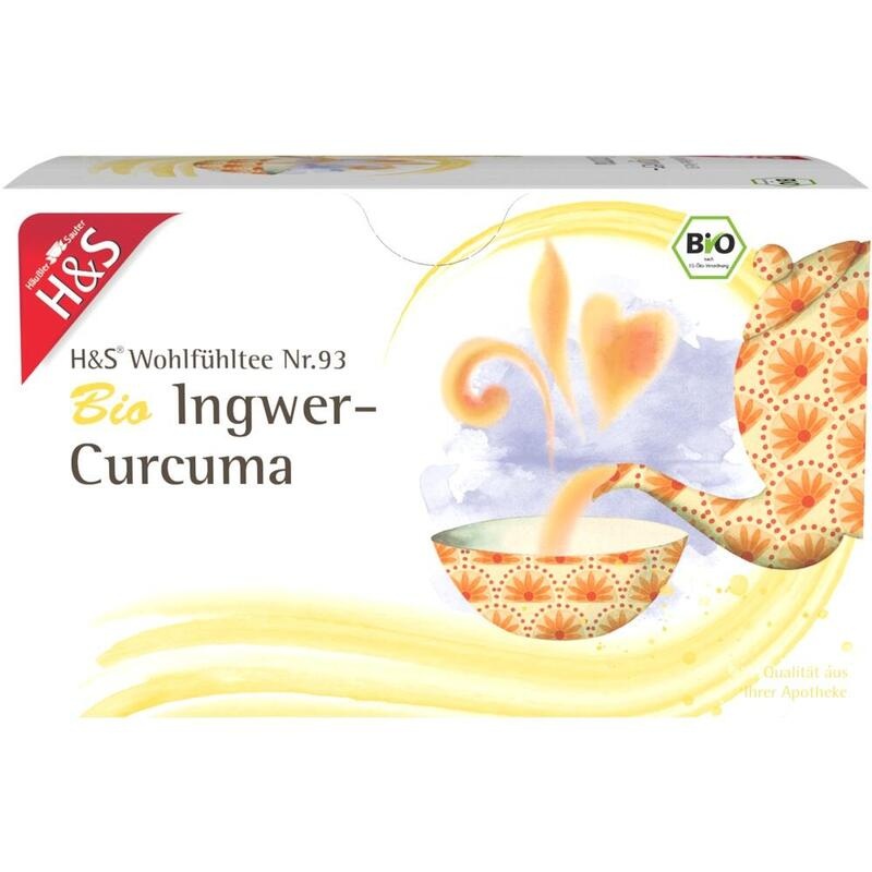 H&S Bio Ingwer-Curcuma Filterbeutel