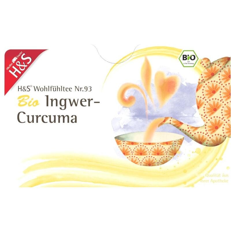 H&S Bio Ingwer-Curcuma Filterbeutel