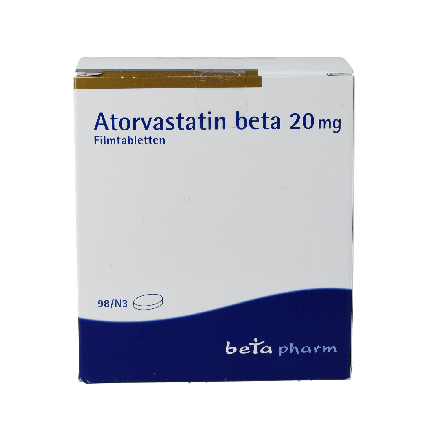 ATORVASTATIN beta 20 mg Filmtabletten