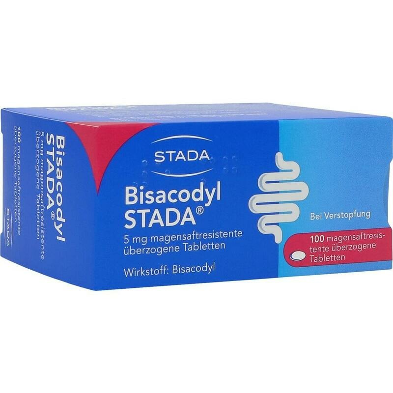 BISACODYL STADA 5 mg magensaftres.überzog.Tabl.