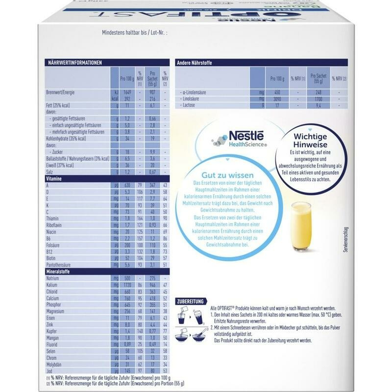 OPTIFAST Drink Banane Pulver