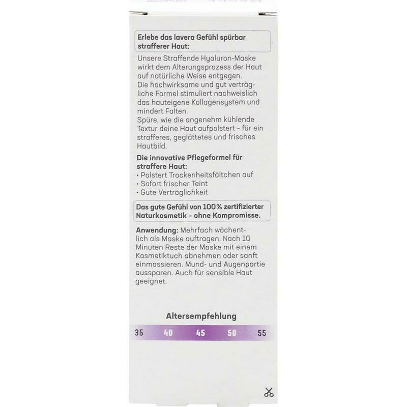 LAVERA straffende Hyaluron-Maske dt