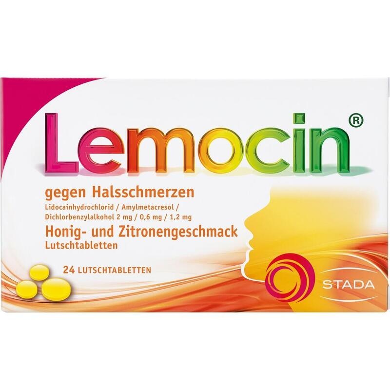 LEMOCIN gegen Halsschmerzen Honig-u.Zitroneng.Lut.