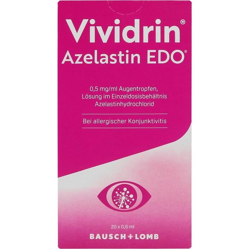VIVIDRIN Azelastin EDO 0,5 mg/ml Augentr.Lsg.i.EDP