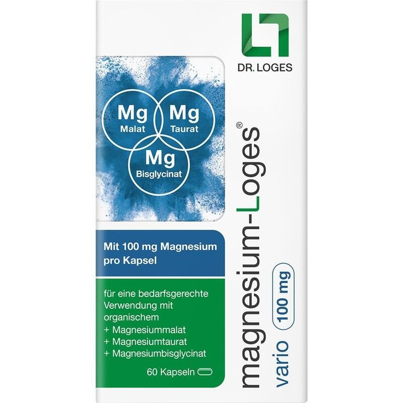 MAGNESIUM-LOGES vario 100 mg Kapseln