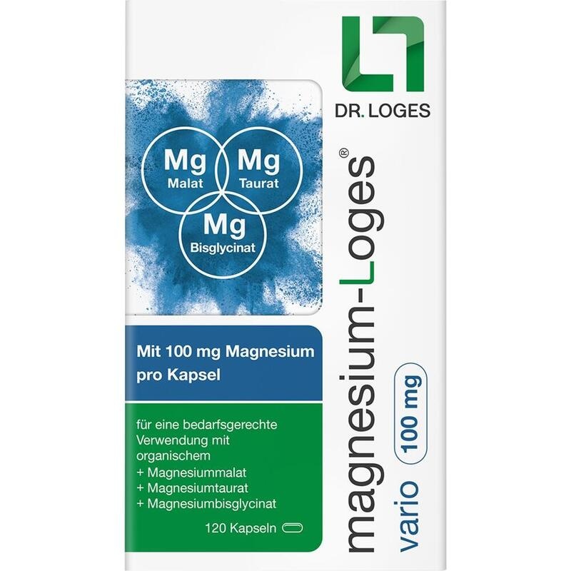 MAGNESIUM-LOGES vario 100 mg Kapseln