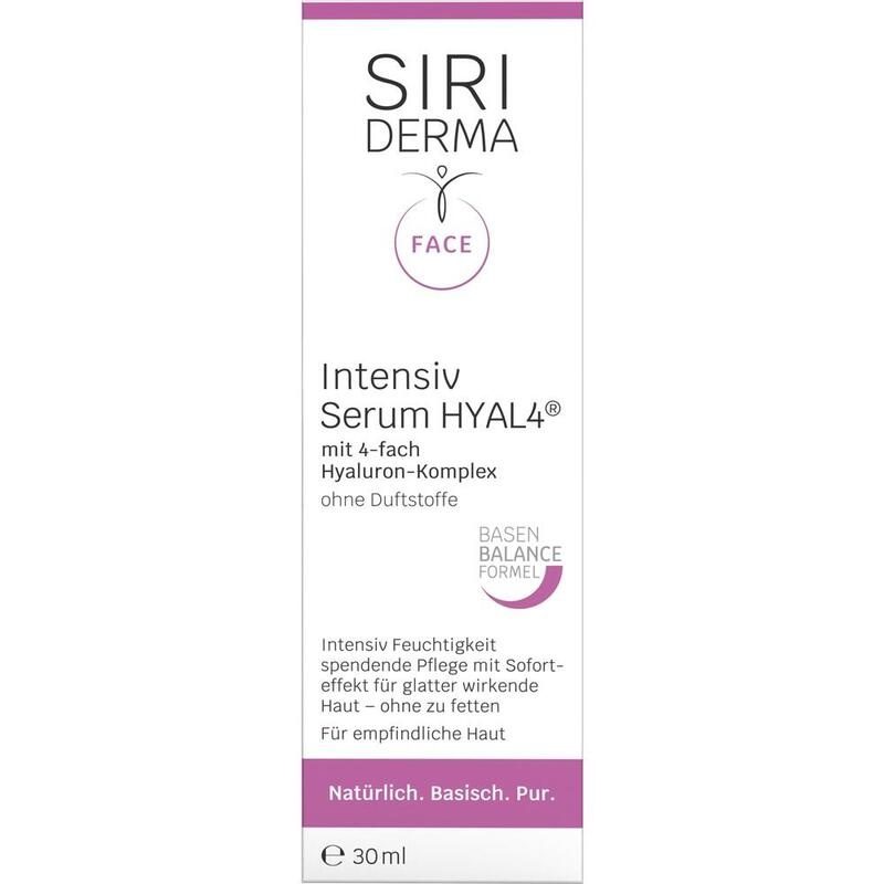 SIRIDERMA Intensiv-Serum Hyal4 ohne Duftstoffe