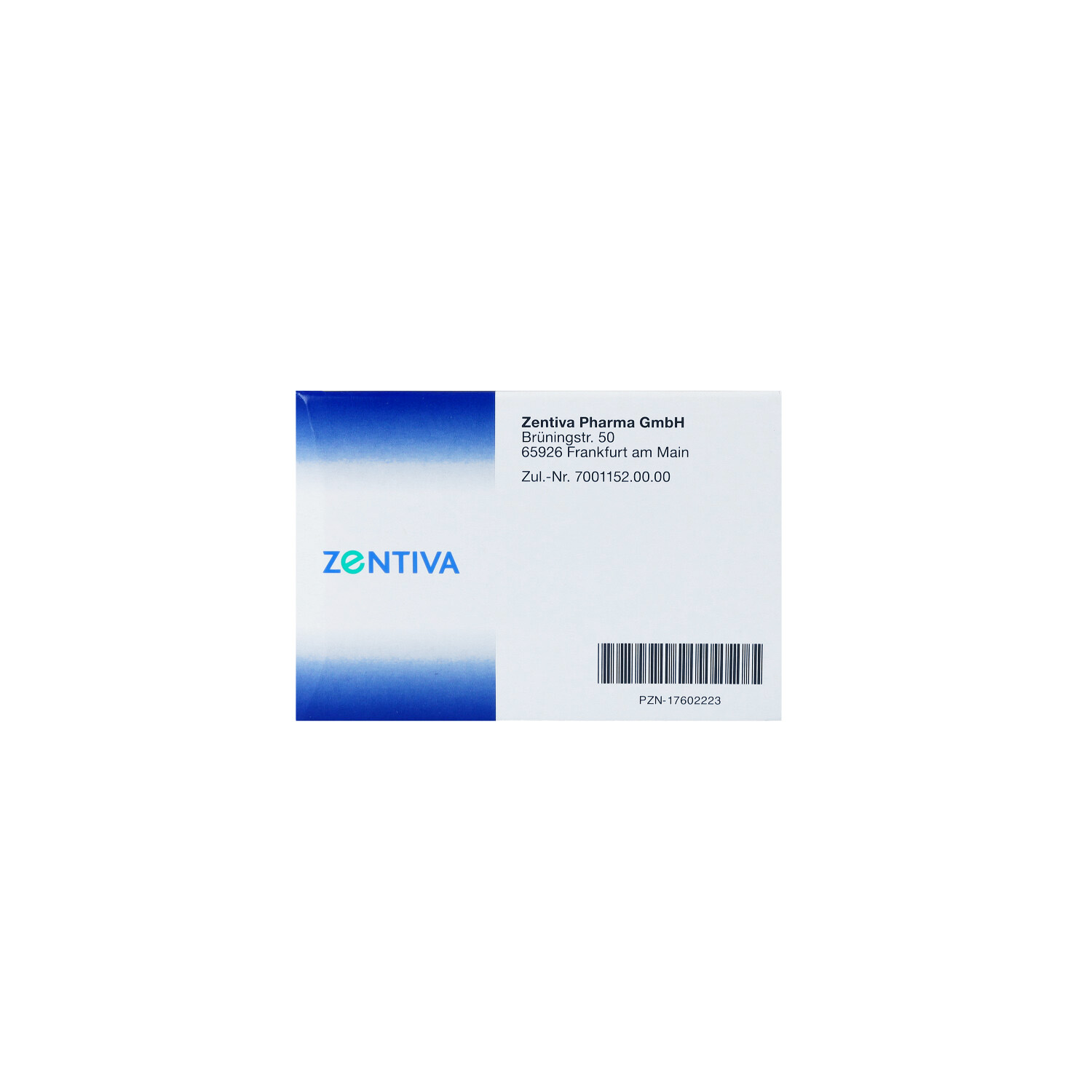SITAGLIPTIN Metformin Zentiva 50 mg/1000 mg FTA