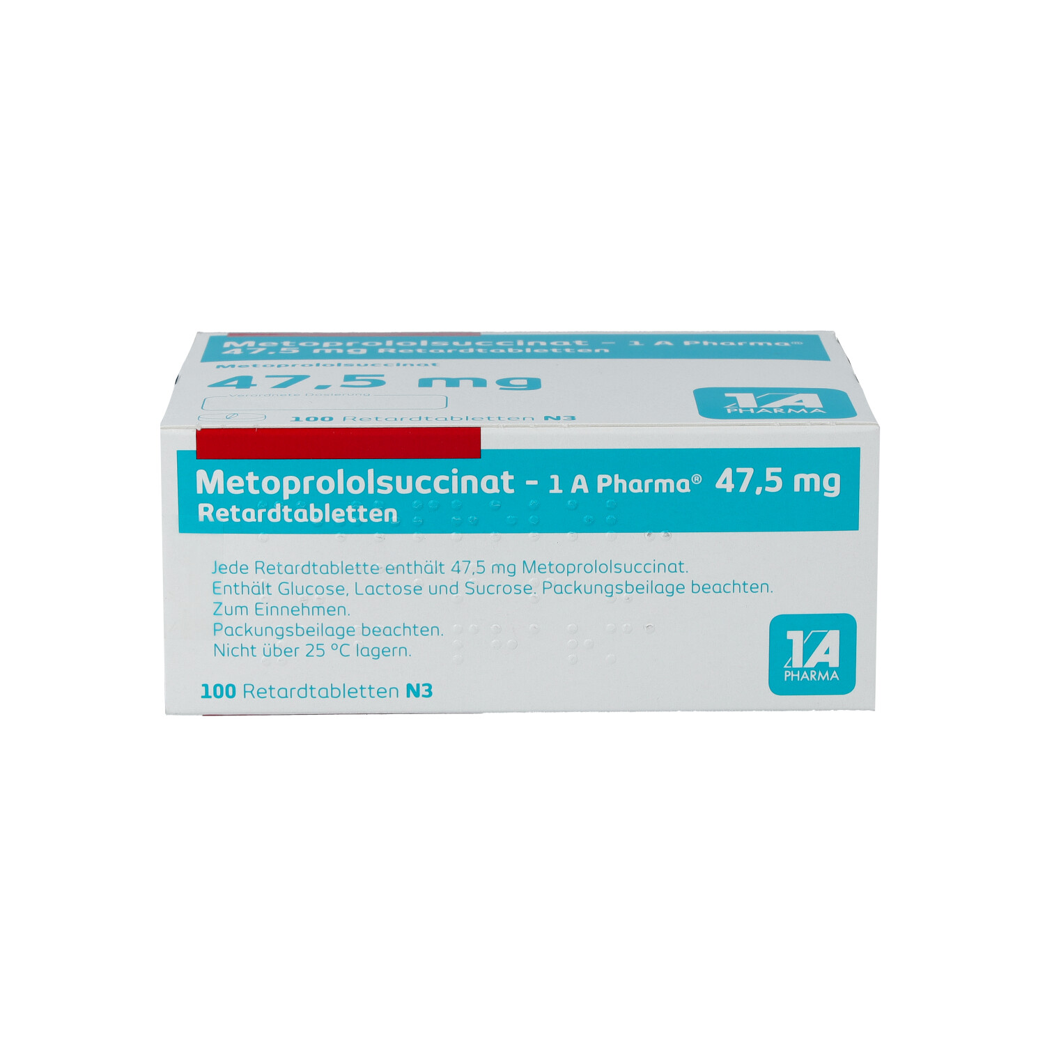 METOPROLOLSUCCINAT-1A Phar.47,5 Retardtabletten