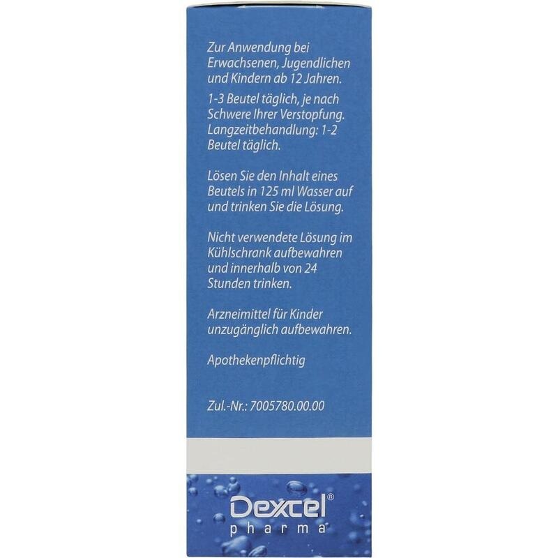 MACROGOL plus Elektrolyte Dexcel 13,7 g PLE