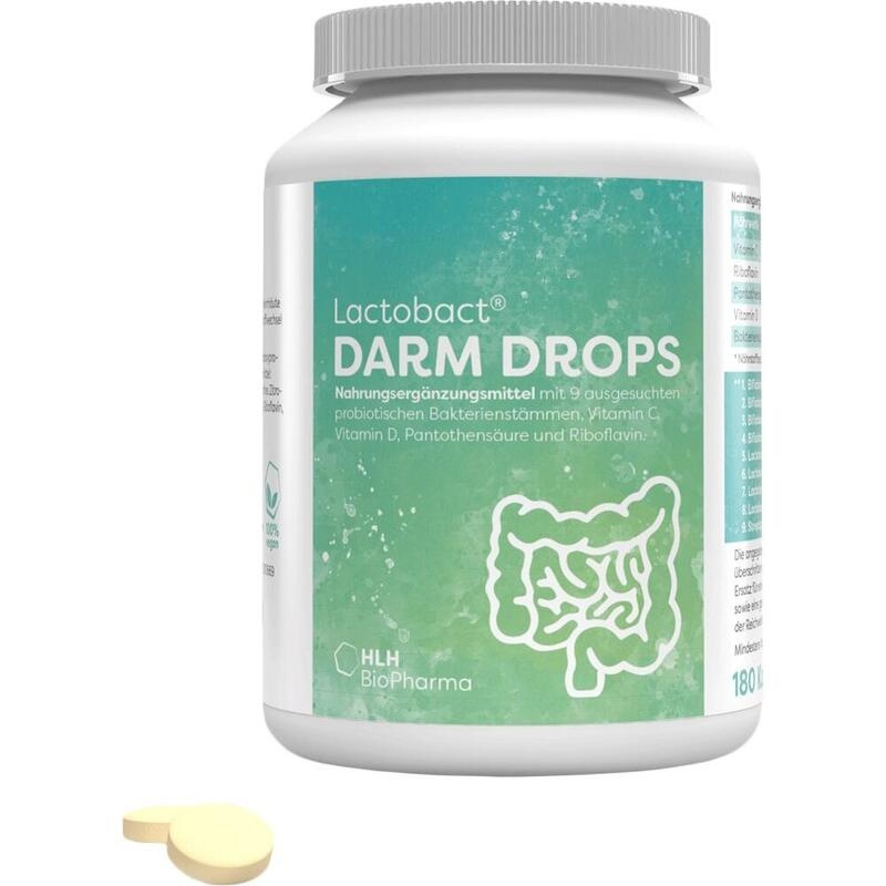LACTOBACT DARM DROPS Kautabletten