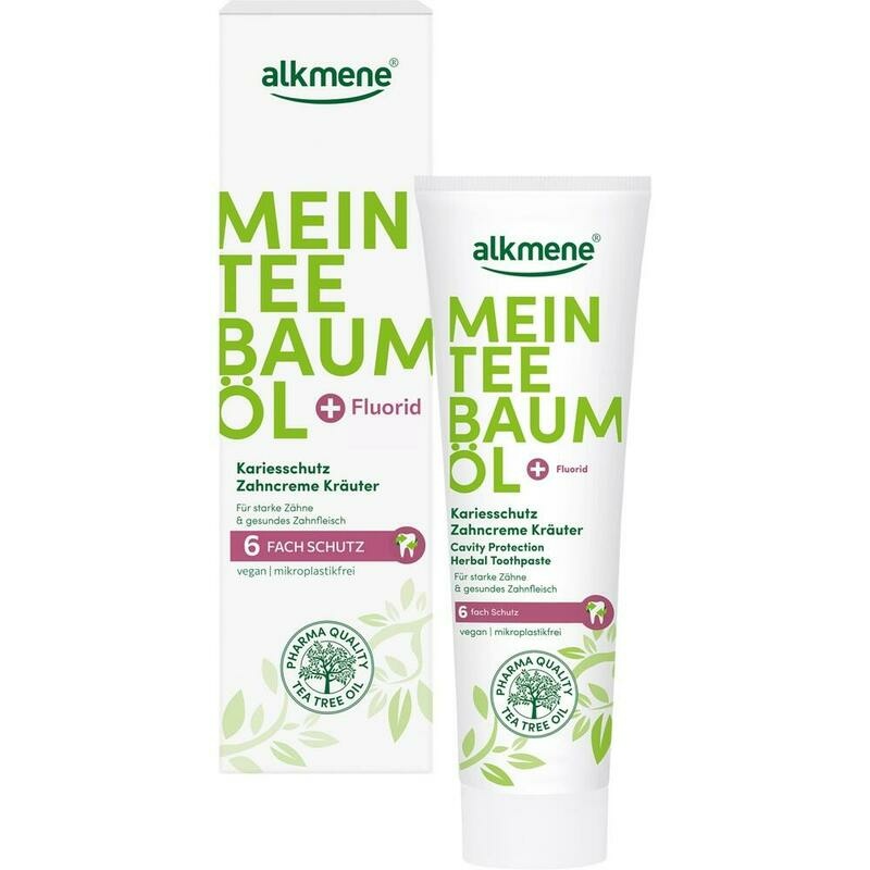 ALKMENE Mein Teebaumöl Kräuter Zahncreme
