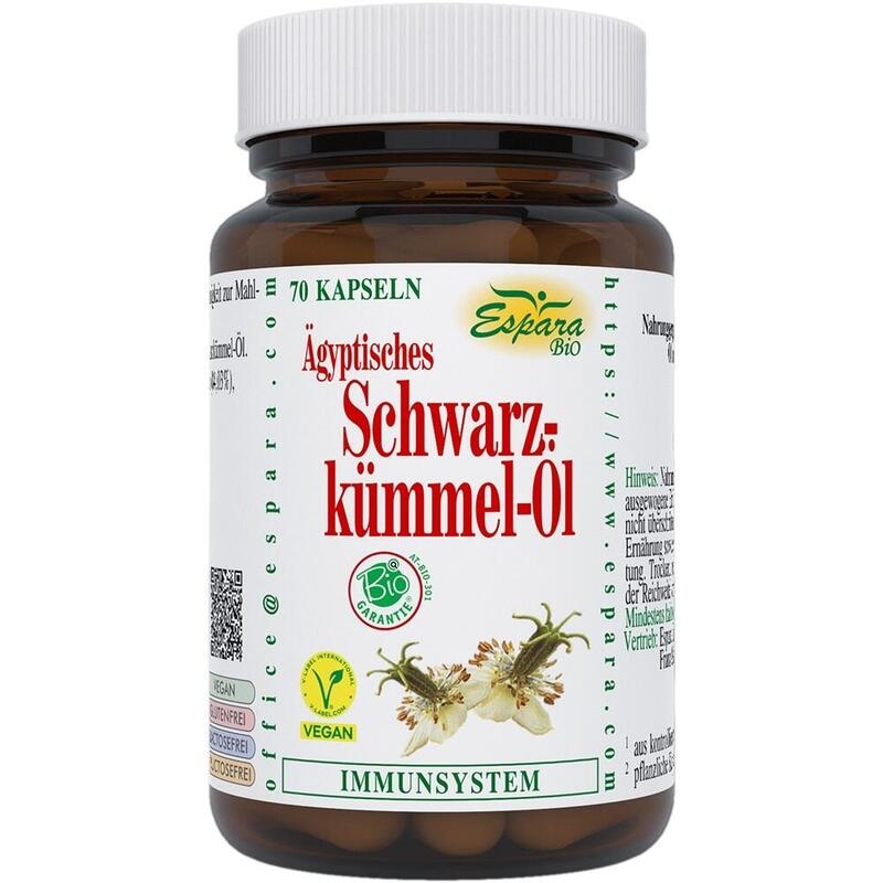 SCHWARZKÜMMELÖL Bio Kapseln