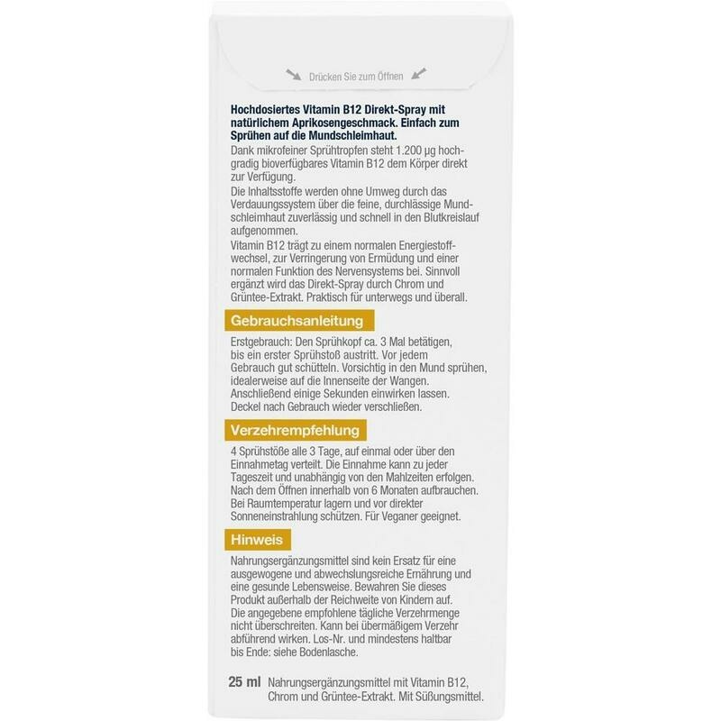 BETTERYOU Boost Vitamin B12 Direkt-Spray