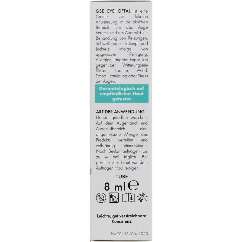 GSE Eye OFTAL Lidrandcreme