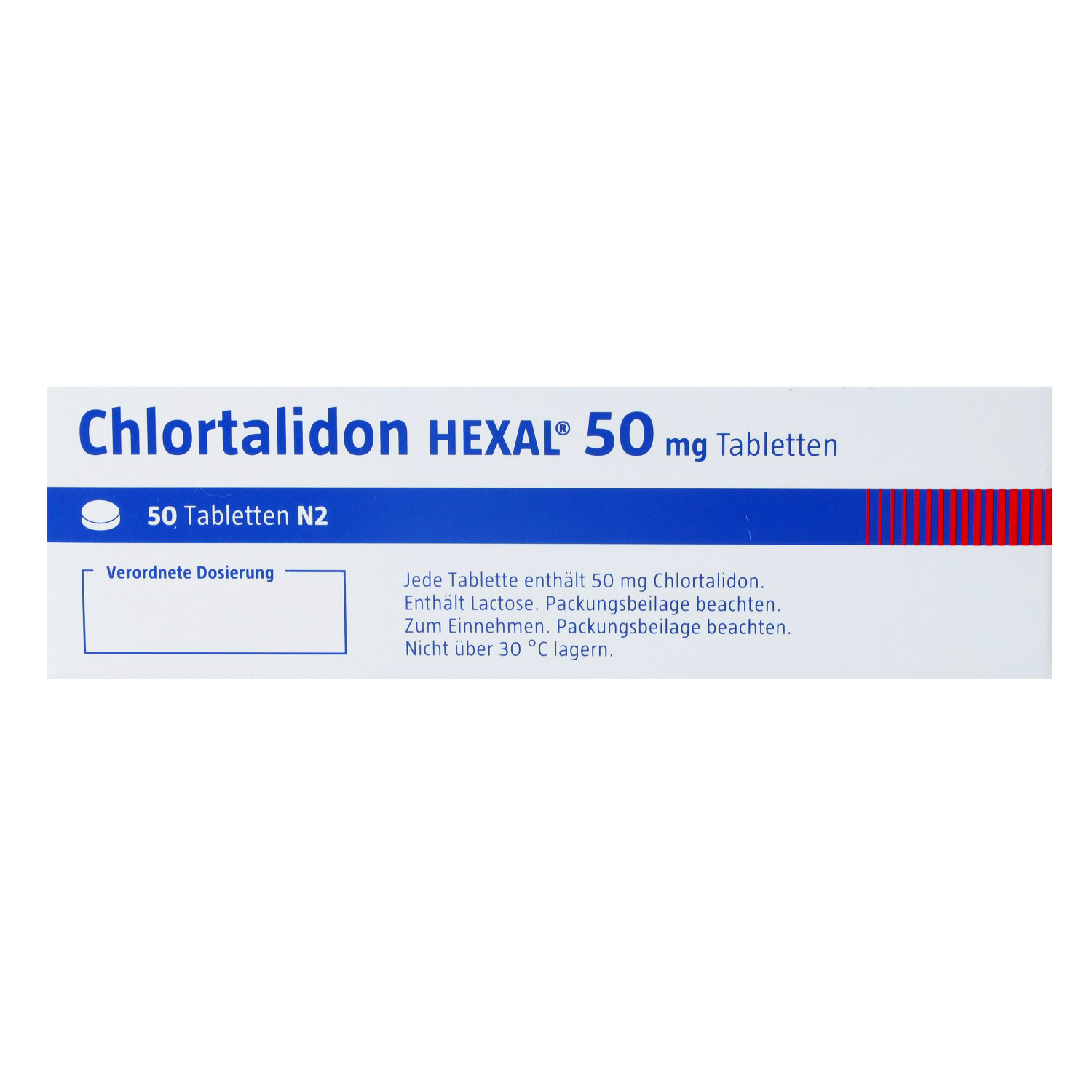 CHLORTALIDON HEXAL 50 mg Tabletten
