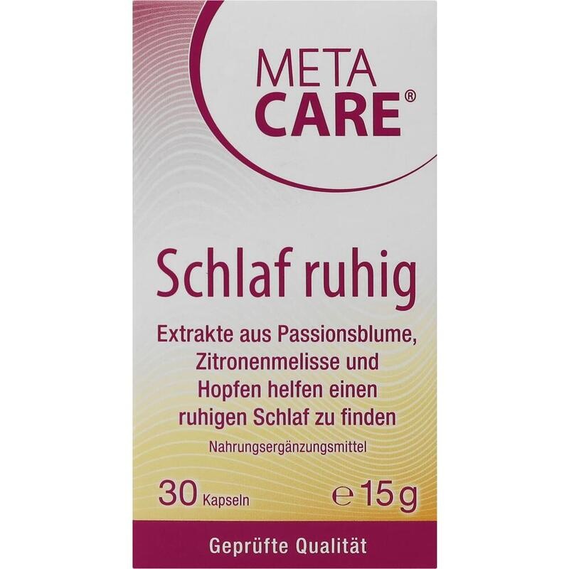 META-CARE Schlaf ruhig Kapseln