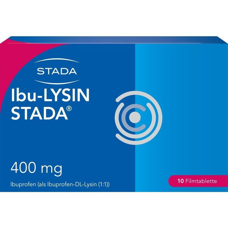 IBU-LYSIN STADA 400 mg Filmtabletten