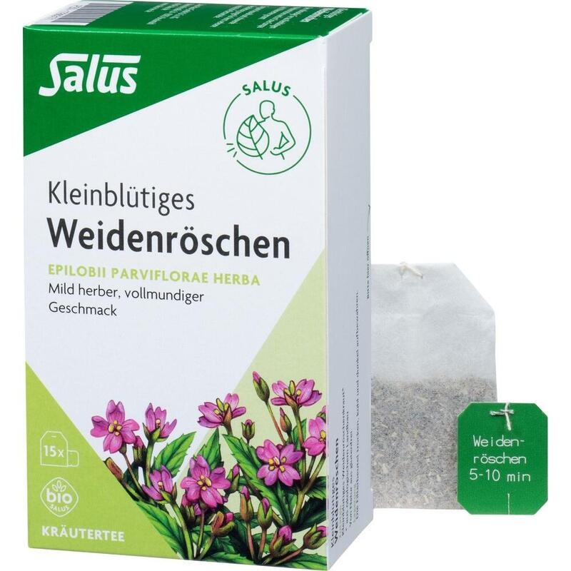 WEIDENRÖSCHEN TEE Bio Salus Filterbeutel