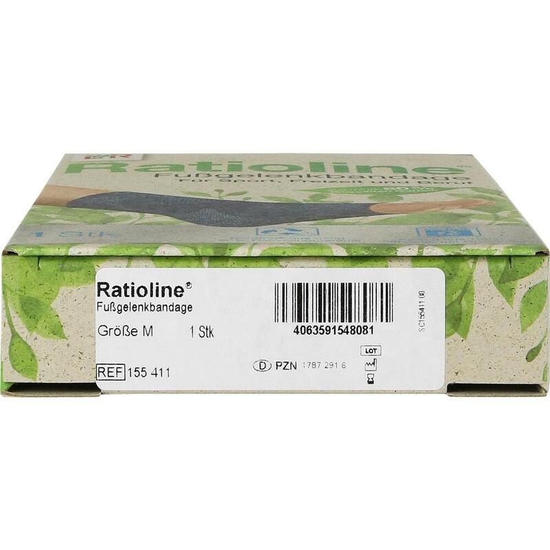 RATIOLINE Fußgelenkbandage Gr.M