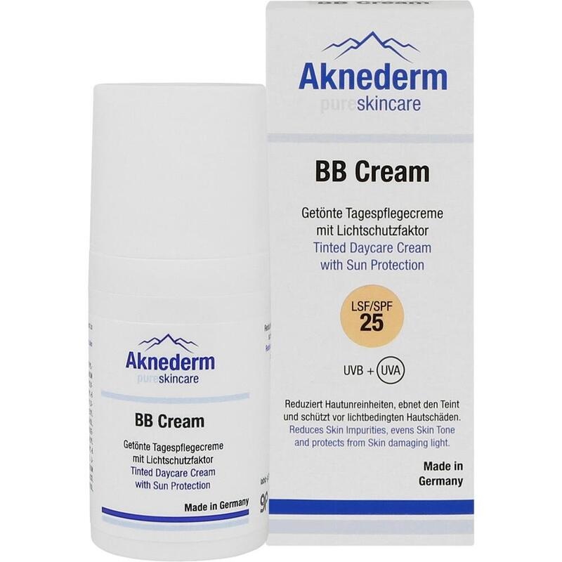 AKNEDERM BB Cream getönt LSF 25